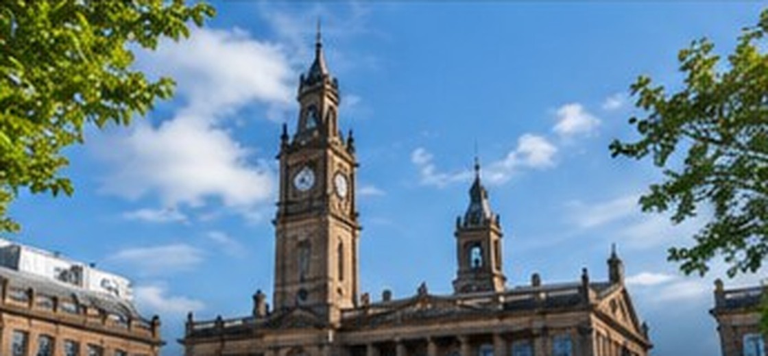 Ilustracja panoramy Preston